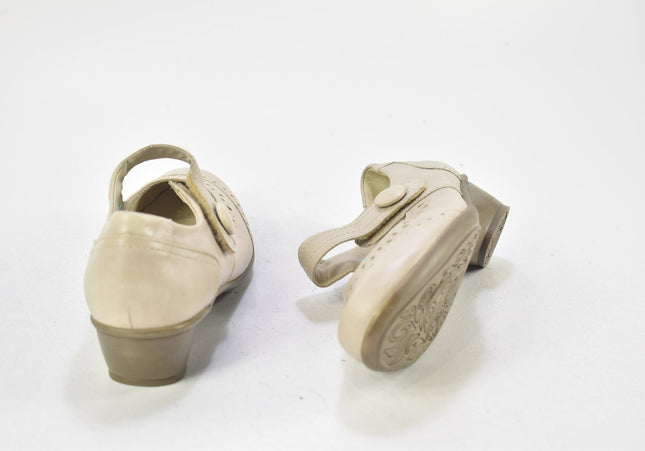 Waldläufer Damen Pumps High Heels UK 3,5 Nr. 24-A 2343-Schuh-Gebraucht-secondhand