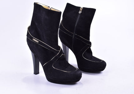 Escada Damen Stiefelette Boots EUR 40 Nr. 24-J 389-Schuh-Gebraucht-secondhand