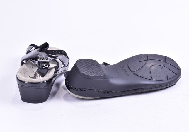 Semler Damen Sandale Sandalette UK 6,5 Nr. 24-SD 2347-Schuh-Gebraucht-secondhand