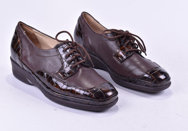 Waldläufer Damen Halbschuhe Freizeitschuhe UK 5 Nr. 24-J 5105-Schuh-Gebraucht-secondhand