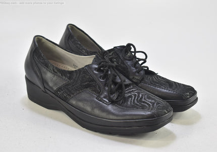 Waldläufer Damen Halbschuhe Freizeitschuhe UK 7,5 Nr. 25-J 2924-Schuh-Gebraucht-secondhand