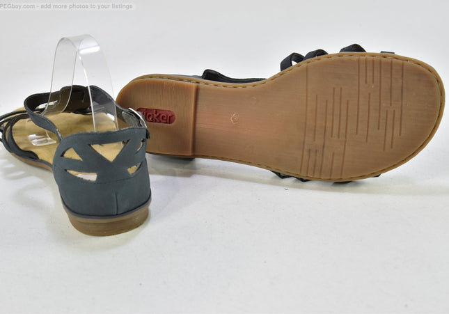 Rieker Damen Sandale Sandalette EUR 42 Nr. 25 S 4159-SchuhGebraucht