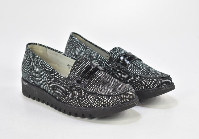 Waldläufer Damen Halbschuhe Slipper Ballerinas UK 5 Nr. 23-A 899-Schuh-Gebraucht-secondhand