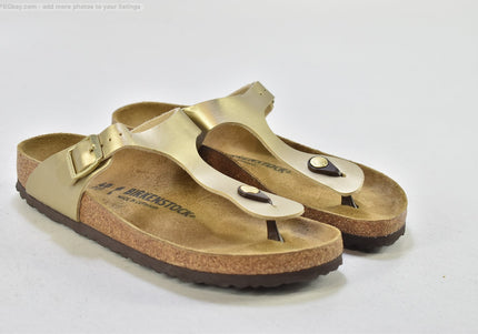 Birkenstock Gizeh schmal Damen Sandale Pantolette  EUR 40 Nr. 25-V 2474