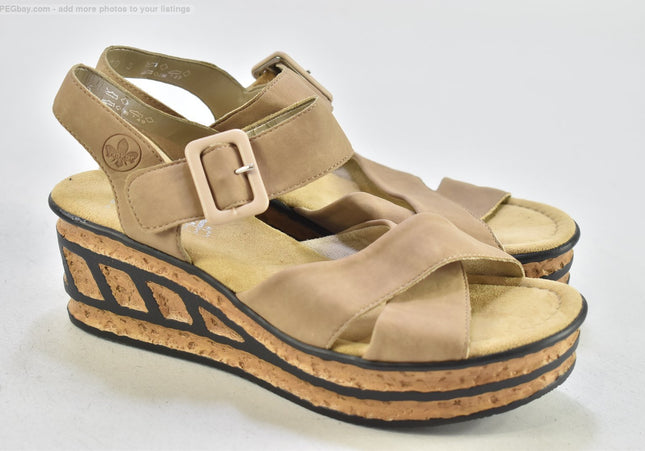 Rieker  Damen Sandale Pantolette  EUR 40 Nr. 26-S 1511