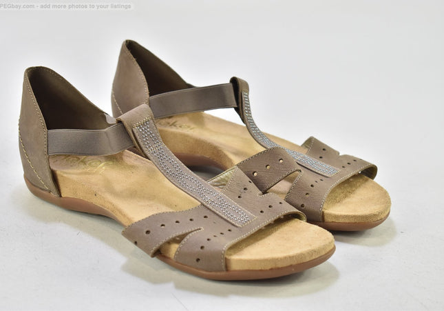 Rieker  Damen Sandale Pantolette  EUR 42 Nr. 26-S 639