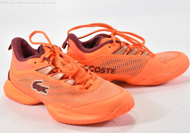 Lacoste Damen Sportschuhe Sneaker EUR 37,5 Nr. 25-T 2292-gebrauchte Schuhe-second hand-SchuhGebraucht