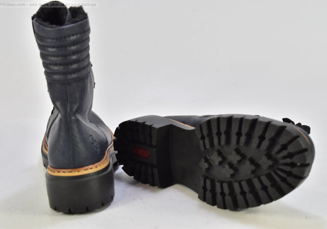 Rieker Damen Stiefelette Boots EUR 41 Nr. 25-B 564-second hand-gebrauchte Schuhe-SchuhGebraucht
