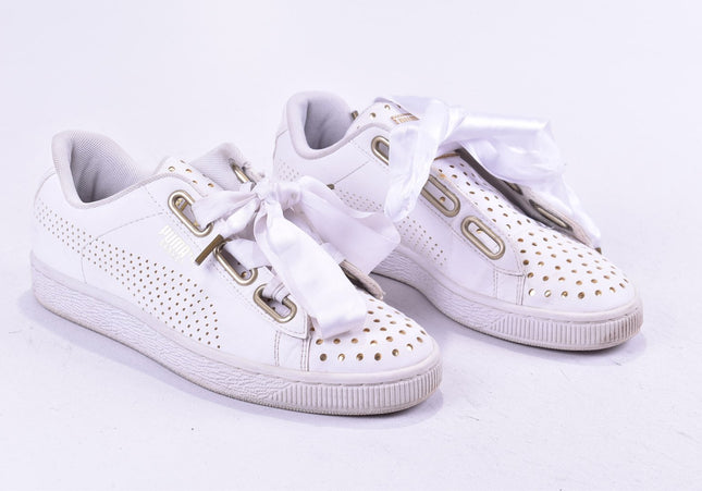 Puma Basket Damen Sportschuhe Sneaker EUR 37 Nr. 24-F 560-Schuh-Gebraucht-secondhand