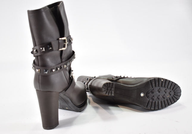 Damen Stiefelette Boots SL 26,5 cm Nr. 24-M 1030-Schuh-Gebraucht-secondhand