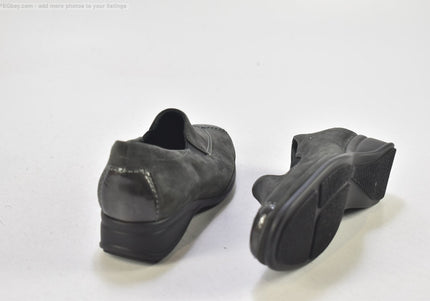 Semler Damen Halbschuhe Slipper Ballerinas UK 1 Nr. 25-F 530-Schuh-Gebraucht-secondhand