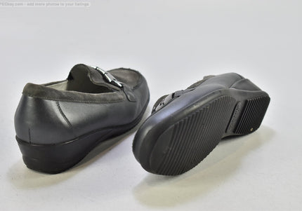 Waldläufer  Damen Halbschuhe Slipper Ballerinas  UK 4,5 Nr. 25-N 1955
