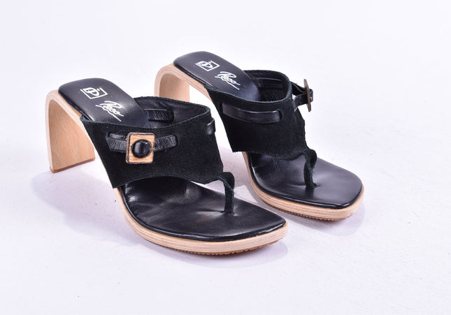 Paco Damen Sandale Pantolette EUR 38 Nr. 24-SD 4028-Schuh-Gebraucht-secondhand