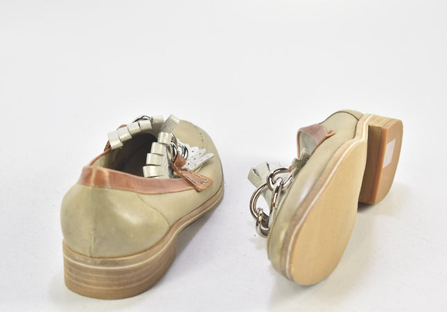 Andrea Manueli Damen Halbschuhe Slipper Ballerinas EUR 39 Nr. 24-F 173-Schuh-Gebraucht-secondhand