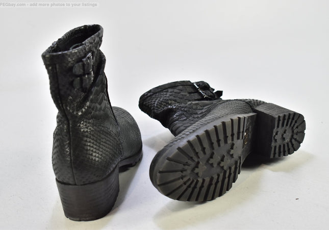 SPM Damen Stiefelette Boots EUR 39 Nr.25-B 1087-gebrauchte Schuhe-second hand-SchuhGebraucht