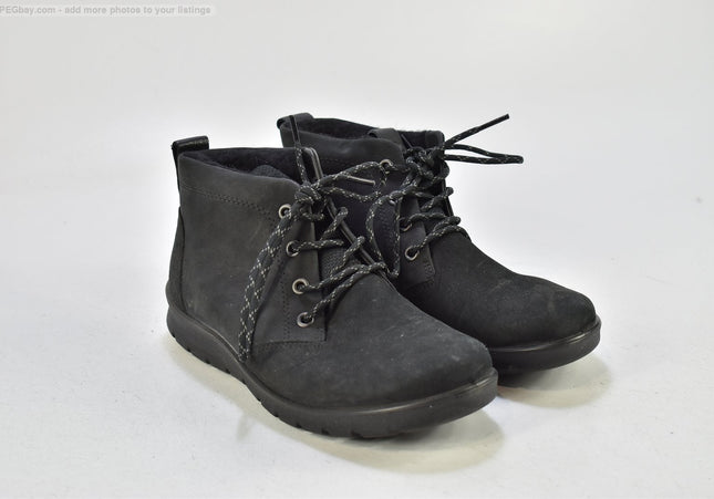 Ecco Damen Stiefelette Boots EUR 37 Nr. 25-B 871-gebrauchte Schuhe-Second hand-SchuhGebraucht