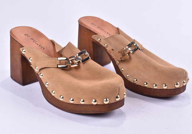 Di Nuovo Damen Sandale Pantolette SL 28 cm Nr. 24-SD 896-Schuh-Gebraucht-secondhand