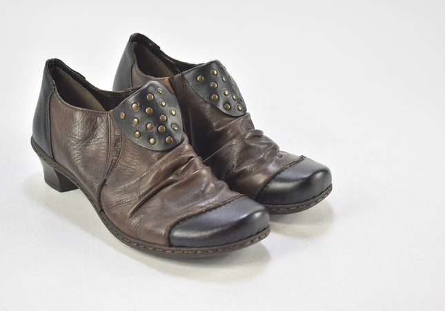 Rieker Damen Halbschuhe Slipper Ballerinas EUR 36 Nr. 24-Y 896-Schuh-Gebraucht-secondhand