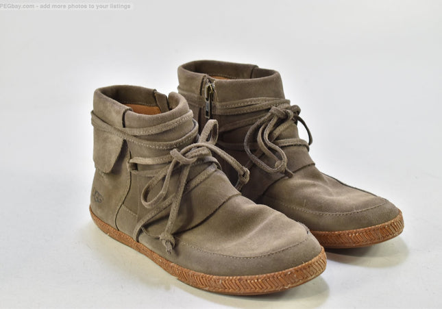 UGG Damen Stiefelette Boots SL 24,5cm Nr.25-B 1089-gebrauchte Schuhe-second hand-SchuhGebraucht