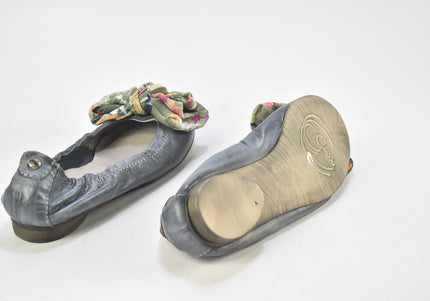 Donna Carolina Damen Halbschuhe Slipper Ballerinas EUR 37 Nr. 24-Y 897-Schuh-Gebraucht-secondhand