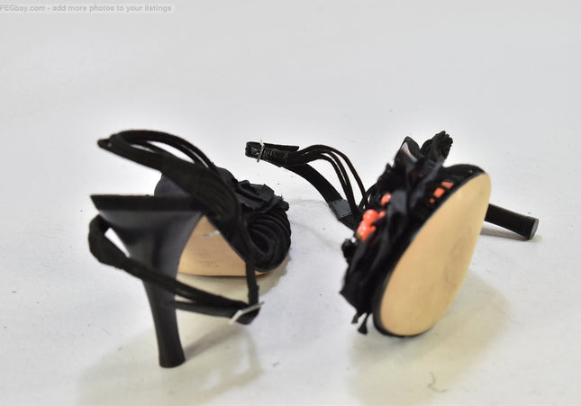 Pollini Damen Sandale Sandalette EUR 38,5 Nr. 25-S 2824-SchuhGebraucht