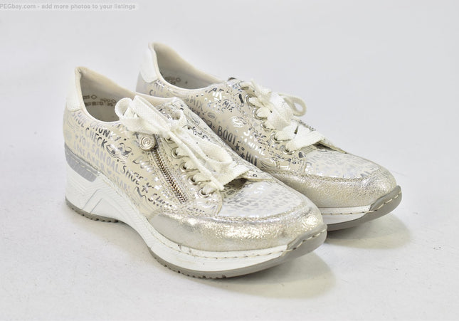 Rieker Damen Halbschuhe Freizeitschuhe EUR 37 Nr. 25-U 1011-schuhgebraucht-secondhand
