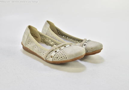 Rieker  Damen Halbschuhe Slipper Ballerinas  EUR 37 Nr. 26-Z 1201