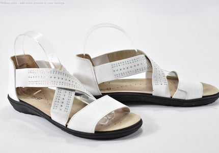 Helvesko Damen Sandale Sandalette EUR 38 Nr. 25-S 1220-Schuh-Gebraucht-secondhand