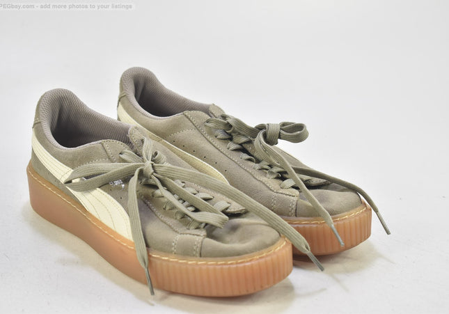 Puma Suede Damen Sportschuhe Sneaker EUR 38,5 Nr. 24-X 2142-Schuh-Gebraucht-secondhand