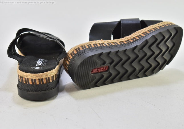 Rieker  Damen Sandale Pantolette  EUR 37 Nr. 26-S 4300