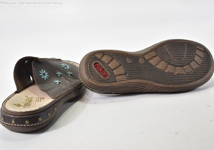 Rieker  Damen Sandale Pantolette  EUR 41 Nr. 26-4417
