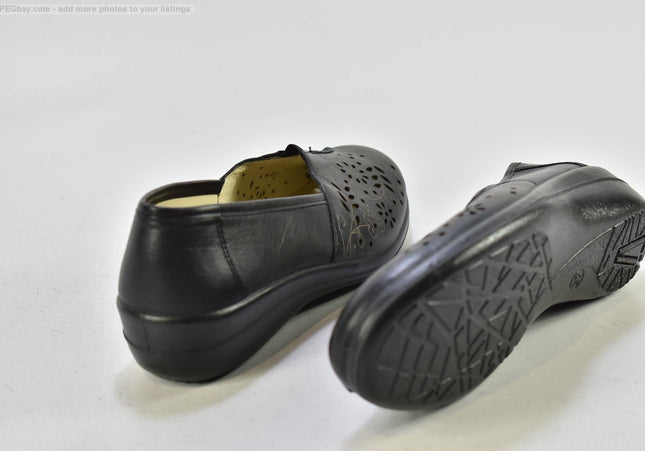 Alpina Damen Halbschuhe Slipper Ballerinas EUR 37 Nr. 25-T 1166-gebrauchte Schuhe-Second hand-SchuhGebraucht