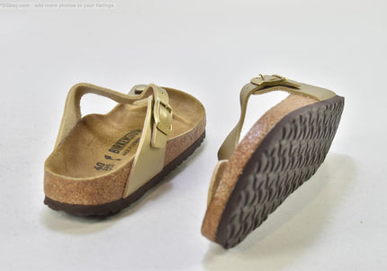 Birkenstock Gizeh schmal Damen Sandale Pantolette  EUR 40 Nr. 25-V 2474