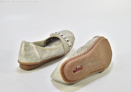 Rieker  Damen Halbschuhe Slipper Ballerinas  EUR 37 Nr. 26-Z 1201