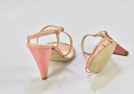 B&Y Damen Sandale Sandalette EUR 37 Nr. 25-S 2825-SchuhGebraucht