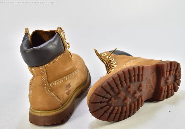 Timberland Damen Stiefelette Boots US 6,5 Nr.25-B 1090-gebrauchte Schuhe-second hand-SchuhGebraucht