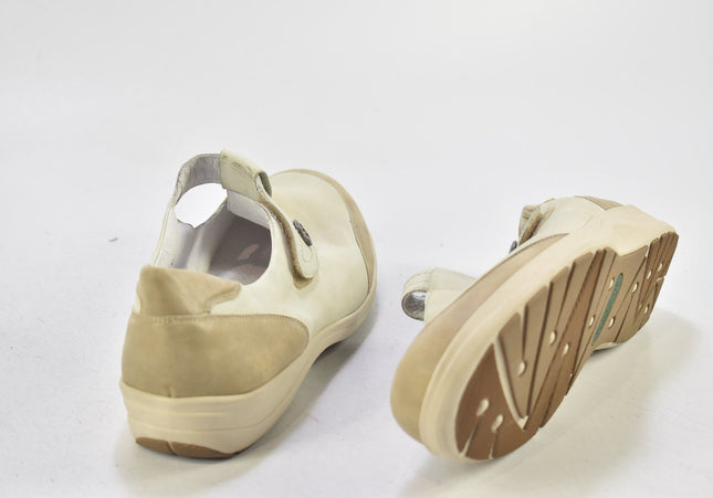 Waldläufer Damen Halbschuhe Slipper Ballerinas UK 9 Nr. 24-X 1666-Schuh-Gebraucht-secondhand