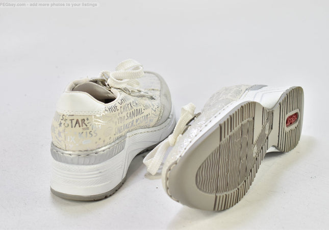 Rieker Damen Halbschuhe Freizeitschuhe EUR 37 Nr. 25-U 1011-schuhgebraucht-secondhand