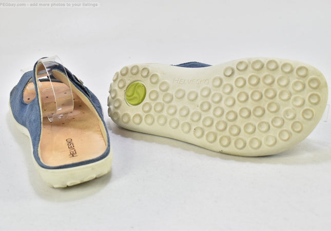 Helvesko Damen Sandale Pantolette EUR 39 Nr. 25 S 4165-SchuhGebraucht