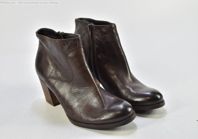 Paul Green Damen Stiefelette Boots UK 4,5 Nr.25-B 1091-gebrauchte Schuhe-second hand-SchuhGebraucht