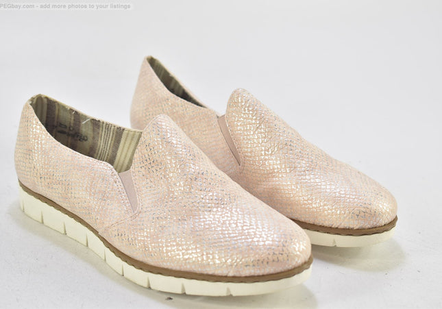 Rieker Damen Halbschuhe Slipper Ballerinas EUR 40 Nr. 25-M 196-Schuh-Gebraucht-secondhand