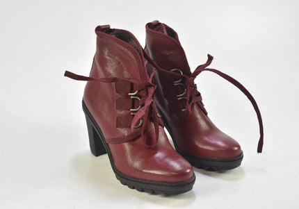 Cafe Noir Damen Stiefelette Boots SL 24cm Nr. 24-B 2965-Schuh-Gebraucht-secondhand