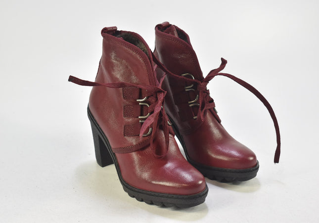 Cafe Noir Damen Stiefelette Boots SL 24cm Nr. 24-B 2965-Schuh-Gebraucht-secondhand