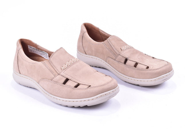 Waldläufer Herren Halbschuhe Slipper UK 7,5 Nr. 23-M 1176-Schuh-Gebraucht-secondhand