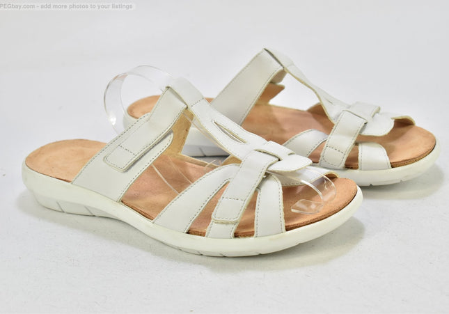 Helvesko Damen Sandale Pantolette EUR 42 Nr. 25 S 4166-SchuhGebraucht