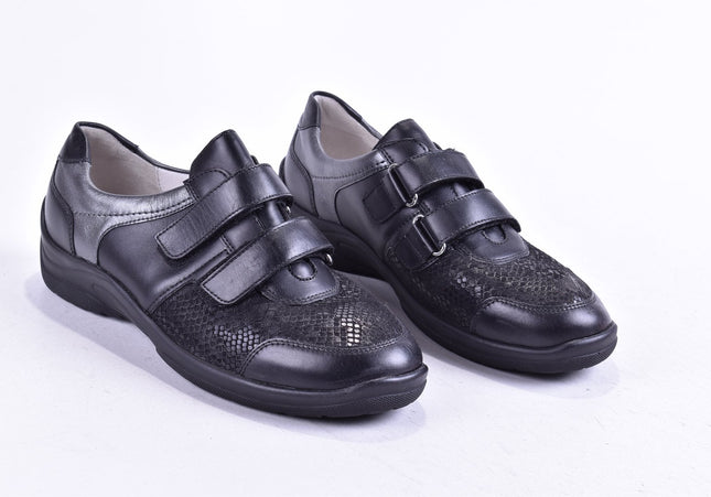 Waldläufer Damen Halbschuhe Freizeitschuhe UK 4,5 Nr. 24-Y 4093-Schuh-Gebraucht-secondhand