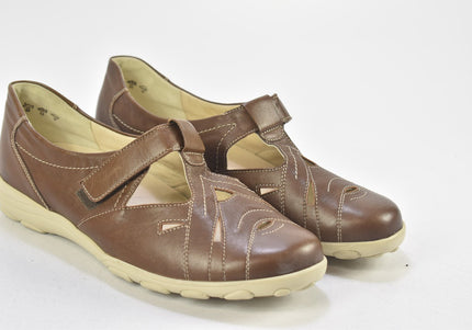 Semler Damen Halbschuhe Slipper Ballerinas UK 7,5 Nr. 24-F 178-Schuh-Gebraucht-secondhand