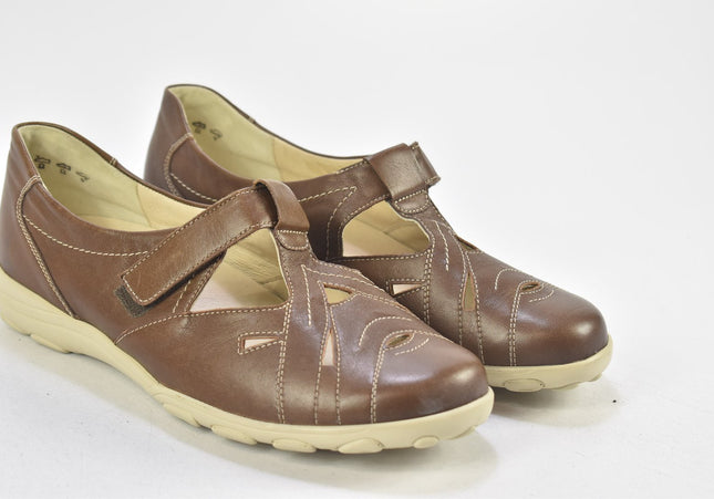 Semler Damen Halbschuhe Slipper Ballerinas UK 7,5 Nr. 24-F 178-Schuh-Gebraucht-secondhand