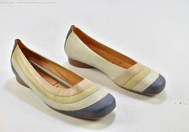 Theresia M. Damen Halbschuhe Slipper Ballerinas UK 4 Nr. 25-A 48-Schuh-Gebraucht-secondhand