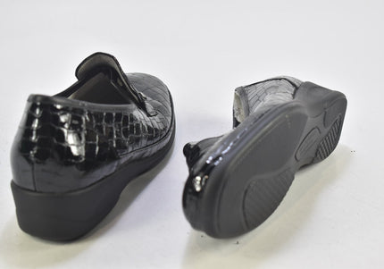 Waldläufer Damen Halbschuhe Slipper Ballerinas UK 7 Nr. 24-N 477-Schuh-Gebraucht-secondhand